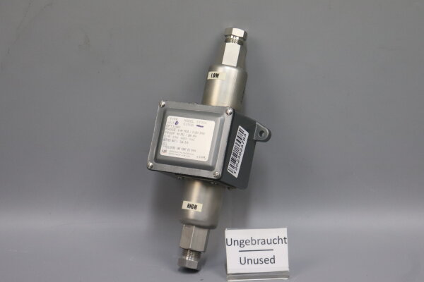 UNITED ELECTRIC J21K-S150B Differenzdruckschalter 0-40PSID 0-280KPAD Unused