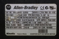 Allen Bradley MPL-A540K-SJ22AA Servomotor 5,5kW 4000rpm...