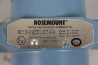 Rosemount 3051 CD3 A02A 1A H2 I1 L4 Q4 Drucktransmitter 3051CD3A02A Unused