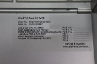 Siemens Simatic Rack PC 6AG4104-0DC03-0BX0 Vers.:02 Used