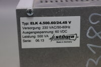 St&ouml;gra ELK 4.500.60/24.4S V Stromversorgung + 03.60...