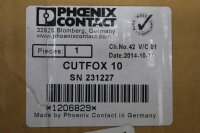 Phoenix Contact CUTFOX 10 Kabelschneidautomat 1206829 90-240V 150VA Used Tested