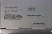 Siemens SIMATIC HMI IPC677C Panel A5E02625806-K7 6AV7894-0BH10-1AB0 Used Tested