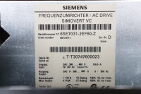 Siemens Frequenzumrichter Simovert AC Drive...