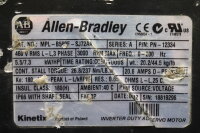 Allen Bradley MPL-B560F-SJ72AA Servomotor 5,5 kW 3000 rpm Used damaged