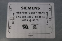 Siemens 6SE7036-0ES87-0FA1 Entst&ouml;rfilter 380-460V Unused OVP