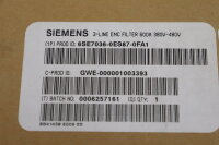 Siemens 6SE7036-0ES87-0FA1 Entst&ouml;rfilter 380-460V Unused OVP