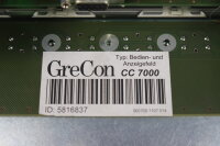 GreCon CC7000 5816837.1 Bedien Display used damaged