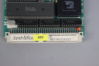 Janich &amp; Klass CPU1802 Steckkarte Rev.1.1 401.018020.0119 Unused