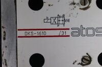 Atos DKS-1610/31 Magnetventil 24VDC 2A Klasse:H Used