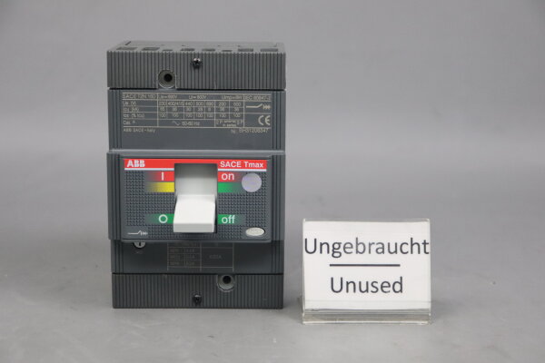 ABB SACE TMAX T2N 160 TMD63-630 Leistungsschalter 1SDA050956R1 50-60Hz Unused