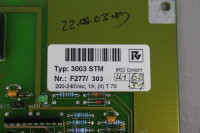 IRG 3003 STM Control Board F277/ 303 200-240VAC 1A U1 GB...