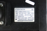 Yaskawa SGMGH-09D2A-YG11 Servomotor 850W 1500U/min 400V 5,39Nm 5,3A Used