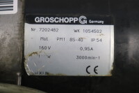 Groschopp WK 1054502 Elektromotor PM1 58-40 3000U/min 110W mit Getriebekopf Used