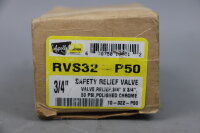 Apollo RVS32 Safety Relief Valve 3/4 50PSI Unused OVP