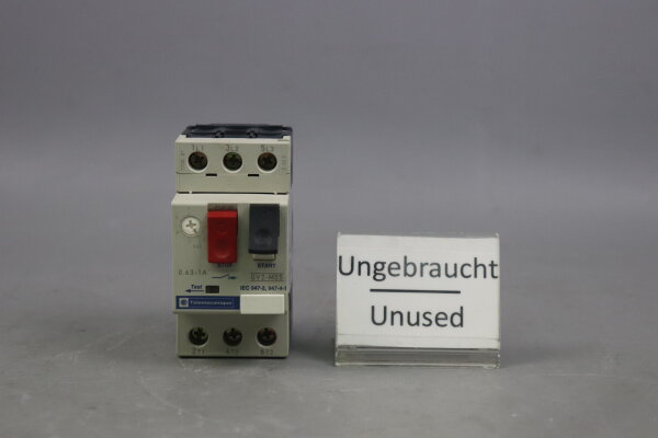 Telemecanique Schneider GV2-M05 Schutzrelais 0,63-1A Unused