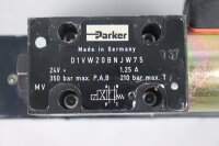 Parker D1VW20BNJW75 Magnetventil 1,25A 24V + FIFE M 132169 Unused