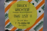 Gastechnic DWG 150U Druckw&auml;chter 30-150mbar Unused OVP