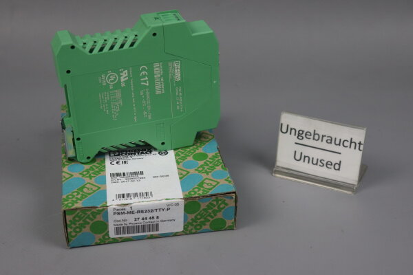 Phoenix Contact 2744458 PSM-ME-RS232/TTY-P Schnittstellenumsetzer Unused OVP