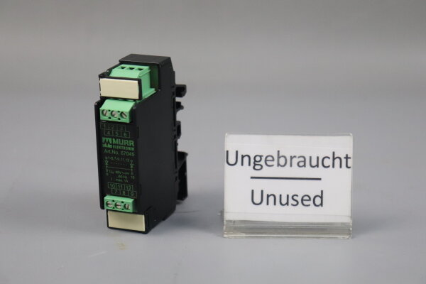 MURR MKS-D 10/1300-1 P Diodenbaustein 67045 48V Unused