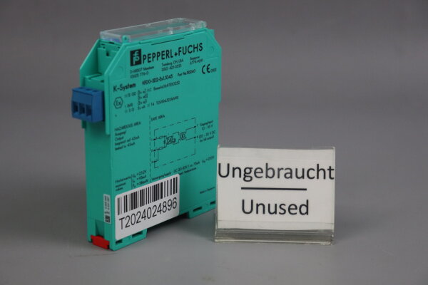 Pepperl+Fuchs KFD0-SD2-Ex1.1045 Ventilsteuerbaustein 133240 20-35V Unused