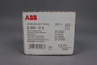 ABB S203-C6 Leistungsschutzschalter 2CDS253001R0064 Sealed