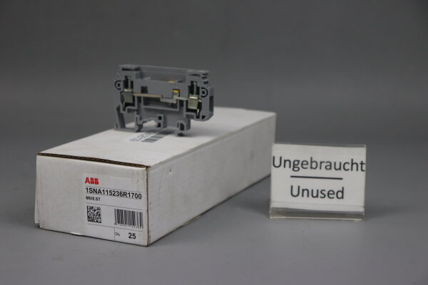 ABB M6/8.ST Reihenklemme 1SNA115236R1700 25St&uuml;ck 630V-30A Unused OVP