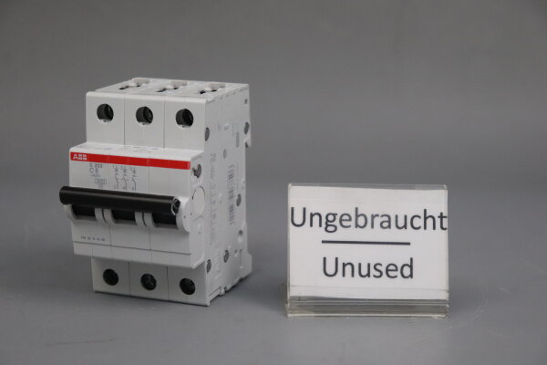 ABB S203-C6 Leistungsschutzschalter 2CDS253001R0064 253/440VAC 4kV Unused