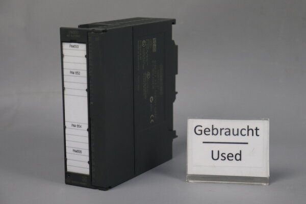 Siemens 6ES7 332-5HD01-0AB0 SIMATIC S7-300 Analogausgabe E:10 Used