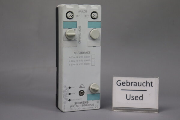 Siemens 3RK1207-1BQ40-0AA3 Kompaktmodul E:12 Used