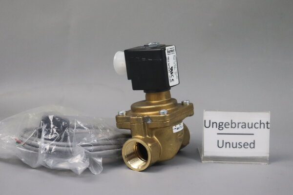 B&uuml;rkert 6281EV A3/4 FKM BR NPT3/4 PN3 Magnetventil 98132935 232psi 8W Unused