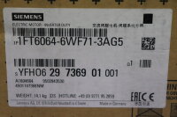 Siemens 1FT6064-6WF71-3AG5 Servomotor 1FT60646WF713AG5 16,2Nm 9100rpm Unused OVP