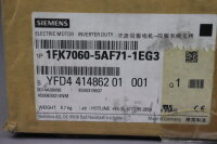 Siemens 1FK7060-5AF71-1EG3 Servomotor 1FK70605AF711EG3 6Nm 7200rpm Unused OVP