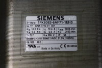 Siemens 1FK6083-6AF71-1EH0 Servomotor 1FK60836AF711EH0 16Nm 5600rpm Used