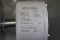 INTERROLL 111110288 Trommelmotor 138i 0,55KW 700mm 2826rpm Unused