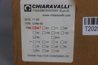 Chiaravalli CHM-40 Schneckengetriebe PAM56 i=60 Unused OVP