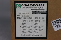 Chiaravalli CHM-40 U Schneckengetriebe PAM63 B5 i=60...