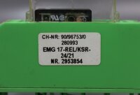 Phoenix Contact EMG 17-REL/KSR-24/21 (5 St&uuml;ck) Relaismodule 2953854 used