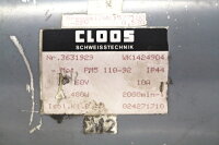 Cloos PM5 110-92 IP 44 Motor 480 W 2000 U/min