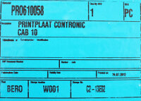 Hartmann &amp; Braun Contronic CAB10 PR0610058 unused