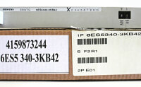 Siemens Simatic S5 6ES5340-3KB42 E 01 Memory Expansion 6ES5 340-3KB42 unused OVP