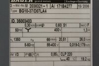 Bauer BG10-37/D07LA4 Getriebemotor 0,3kW 1350rpm i=20,51...