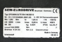 SEW Eurodrive DFS56M/B/TF/RH1M/SB10 Servomotor 3000rpm +...