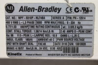 Allen Bradley MPF-B310P-MJ74BA Servomotor 0,77kW 5000rpm Unused
