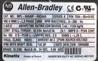 Allen Bradley MPL-B4540F-RK24AA Servomotor
