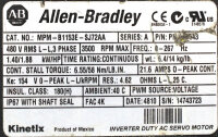 Allen Bradley MPM-B1153E-SJ72AA 1,40kW Servomotor BESCH&Auml;DIGT used