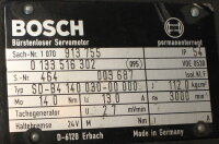 Bosch SD-B4.140.030-00.000 B&uuml;rstenloser Servomotor used