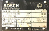 Bosch SD-B6.720.020-00.000 Servomotor used