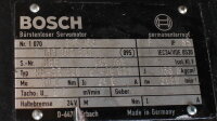 Bosch SE-B5.320.020-00.000 B&uuml;rstenloser Servomotor used