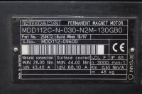 Indramat MDD112C-N-030-N2M-130GB0 Servomotor used